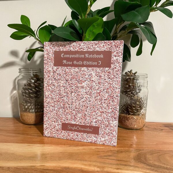 Composition Notebook Rose Gold Edition I [Glossy]